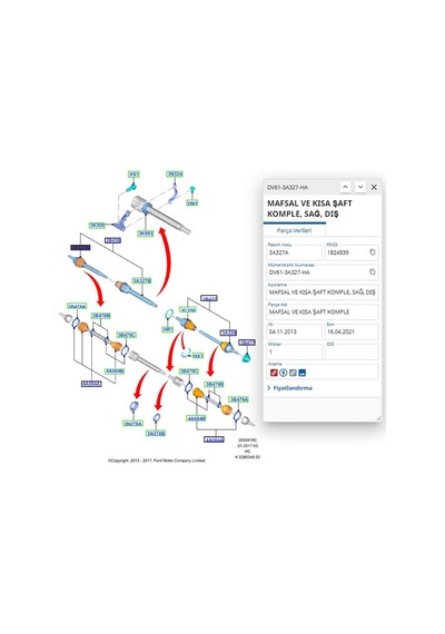 Aks Kafası Dış R/l Connect 75ps 02 Vka Fd-1007 - 2t14 3a327 Ba