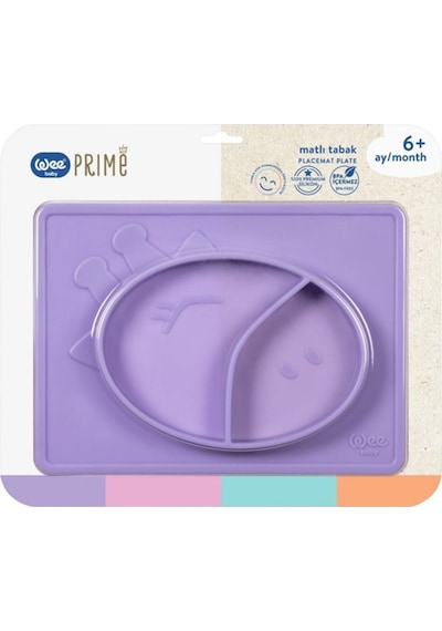 Wee Baby Prime Matlı Tabak Kod:925 - Mor Mor