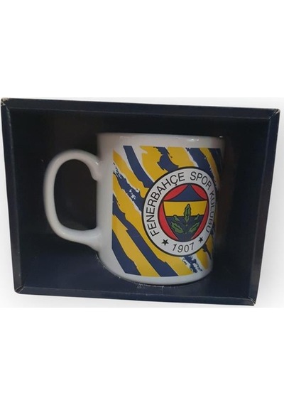 Mgm Bardak Fenerbahçe Saplı Seramik Mug 10-01 Çok Renkli