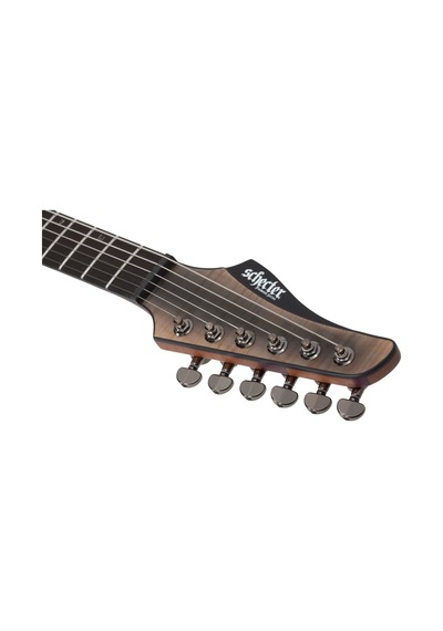Schecter Banshee Mach-6 Evertune Elektro Gitar (Fallout Burst)