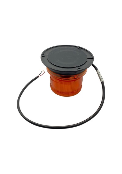 12v-24v Çakar Tepe Lamba Ledli Mıknatıslı Kablolu Sarı 128 110 Mm