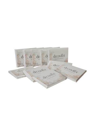 Decovilla Yastık Alezi 10 Adet 50X70 Pamuklu Sıvı Geçirmez