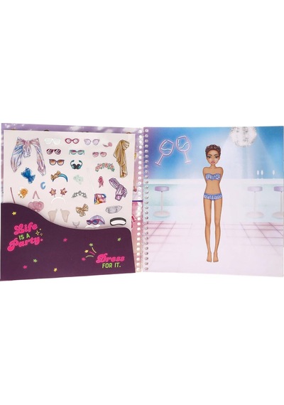 Topmodel Parti Çıkartma Kitabı