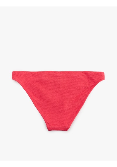 Koton Dokulu Astarlı Klasik Bikini Altı Fuşya 5sak00013mm Fuşya