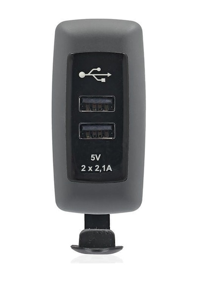 Sanel Usb Şarj Küpteşte Montajlı Çlft Çıkış 12//24v 4.2a Suc8 Suc8b.dg