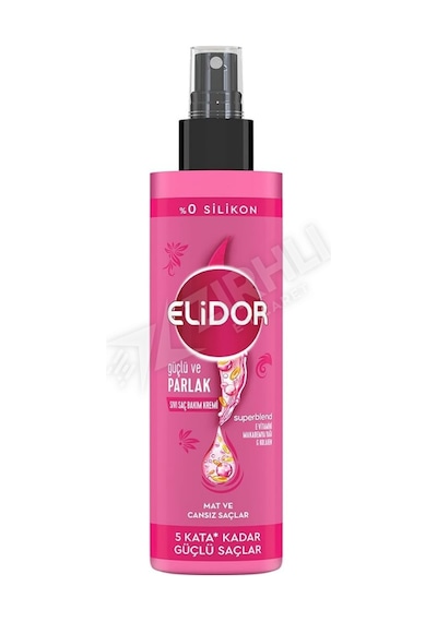 4 Adet Elidor Sıvı Saç Kremi Güçlü Ve Parlak 200ml