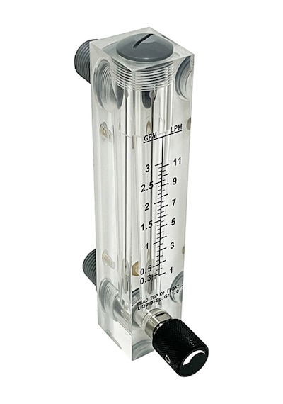Debimetre - Ayar Vanalı -debi Ölçer - Şamandıralı - Lzm Sıvı 1-11 Lt/dk