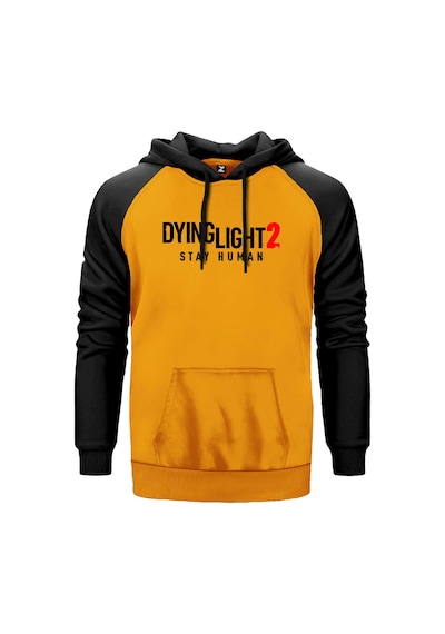 Dying Light 2 Logo Sarı Renk Reglan Kol Sweatshirt Sarı