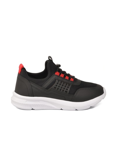 Walkway Motano F Siyah-beyaz Unisex Çocuk Spor Ayakkabı Siyah - Beyaz - Kırmızı
