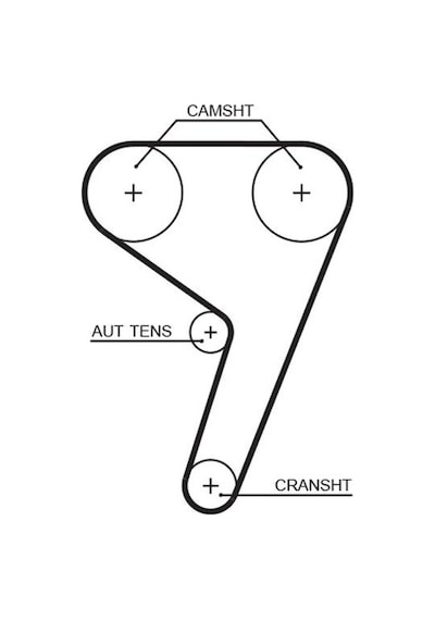 Gates Ford Fiesta Iv 1.6 16v Triger Seti Valeo Devirdaimli 2000-2002