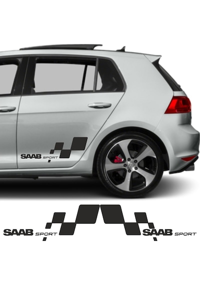 Saab 900 İçin Uyumlu Aksesuar Yan Sport 56 26