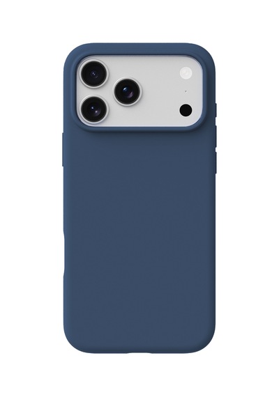 Buff Apple Uyumlu iPhone 18 Pro /17 Pro Magsafe Rubber Fit Kılıf Dark Blue Koyu Mavi