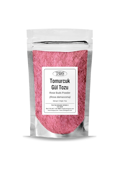 Tos The Organic Spices Tomurcuk Gül Tozu 500 G Rosa Damascena