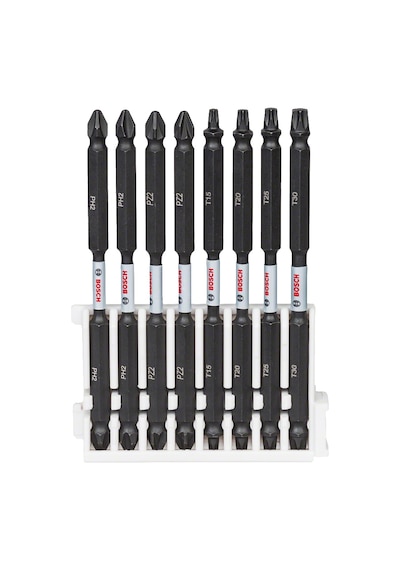 Bosch - Impact Control Serisi Çift Taraflı Vidalama Ucu 8'li Set 110mm 2608522346