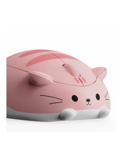 Akko X Waigua Cat Pink Angie Kablosuz Simetrik Mouse