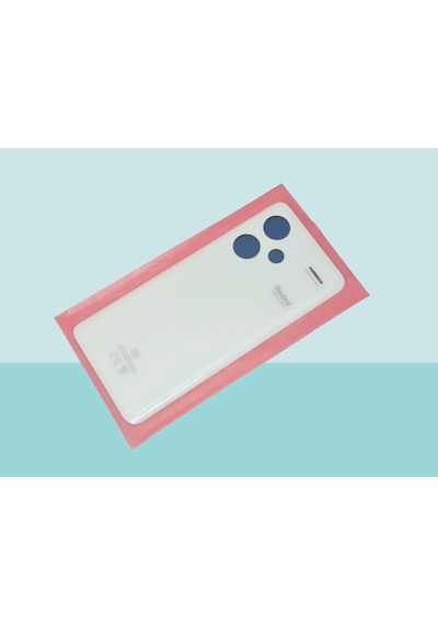 Tkgz - Xiaomi Redmi Note 13 Pro Plus Arka Kapak Batarya Kapağı - Beyaz Çok Renkli