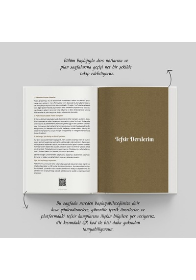 Tefsir Ajandası Özel Seri Tezkira Açık Gri