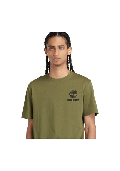Timberland Short Sleeve Back Logo Graphic Tee Erkek T-shirt Tb0a5v7kcr31 001