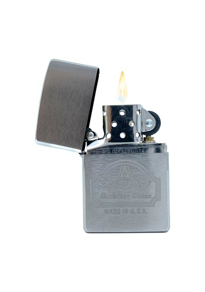 Zippo American Classic Dizayn Çakmak Gri