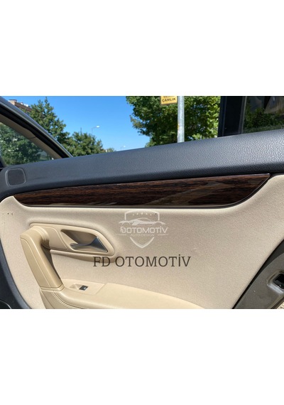 Volkswagen Passat CC Konsol Siyah , Trimler Koyu Meşe Renk Torpido Konsol Maun Kaplama