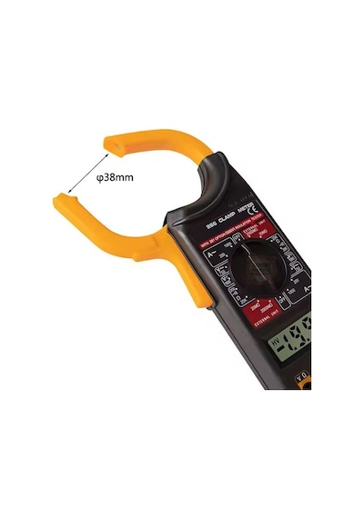 Dt266 Dijital Ac/dc 1000v Akım Voltmetre Multimetre Kelepçe Pens Ampermetre