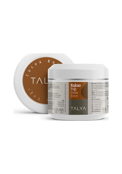 Talya Soğuk Sıkım %100 Saf ve Doğal  Katı Kakao Yağı 50 ML