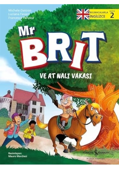 Mr Brit Ve At Nalı Vakası - Bulmacalarla İngilizce 2