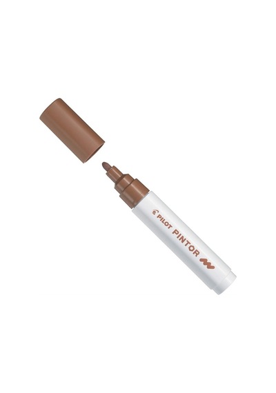 Pilot Pintor Dekorasyon Kalemi - 1.4 Mm Kahverengi