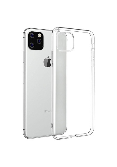 Apple Uyumlu iPhone Bikapak Eco Silikon 11 Şeffaf Kapak