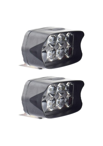 Motosiklet 12v 8 Led'ler 2 Adet Yardımcı Farlar Sis Icracı 12v 12w
