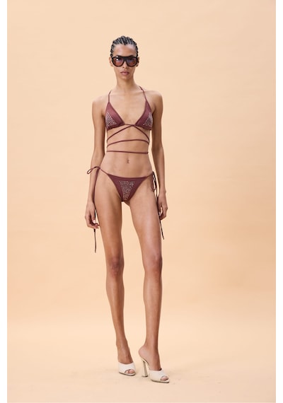 Sagaza Marsha Bikini Takım Kahverengi