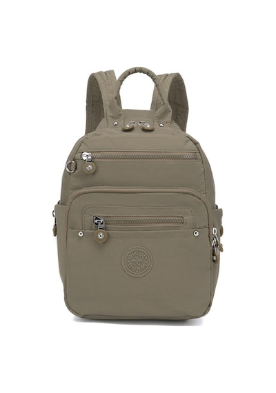 Smart Bags Küçük Boy Krinkıl Kumaş Kadın Sırt Çantası 3386 Açık