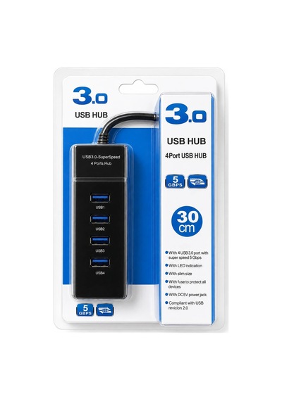Ny Joy J03 Usb 3.0 4 Port 30 Cm Usb Çoklayıcı Hub Nyjoybz Standart