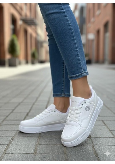 Fort 2081 Best Rahat Hafif Sneaker Ayakkabı Beyaz