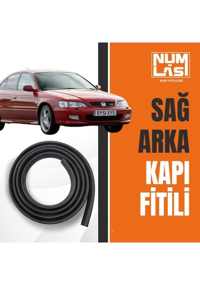 Honda Accord 1999-2002 Sağ Arka Kapı Fitili-a Kalite-numlas-nm6046