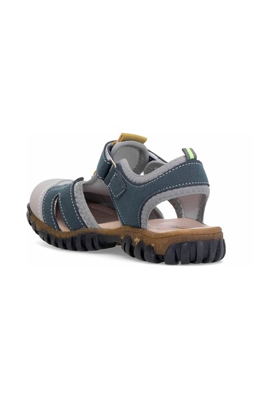Elit Şa-p-041-25y Patik Erkek Çocuk Düz Sandalet Lacivert - Gri Lacivert - Gri