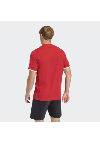 Adidas Ent26 Tee Kırmızı Erkek T-shirt Jz6676