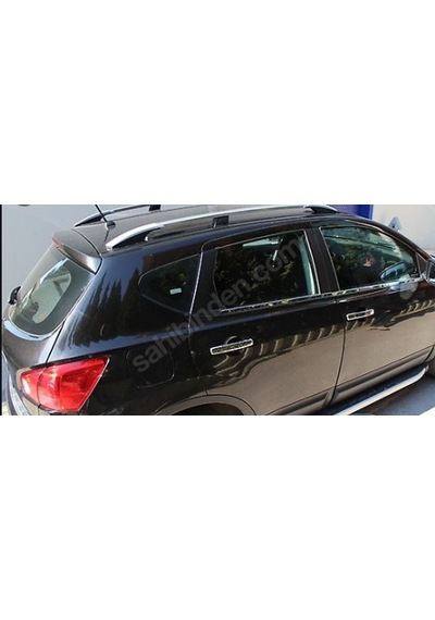 Nissan Qashqai Krom Cam Çıtası 2007-2010 4Prç Paslanmaz Çelik