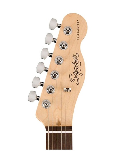 Squier 0379670506 Debut Telecaster Elektro Gitar Siyah Başlangıç Seviyesi Laurel Klavye Ve Dayanıklı Siyah Gövde