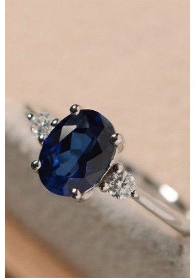 London Blue Topaz Yüzük - Ak0209