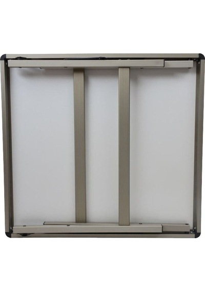 Yek Outdoor Mdf Katlanır Masa Küçük + 2 Pratik Sandalye Set Gri