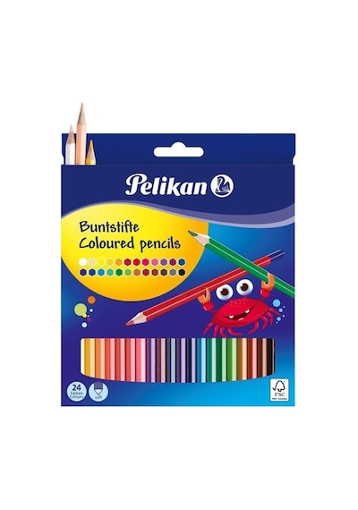 Pelikan 24Lü Kuru Boya