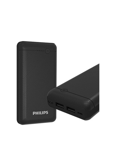Philips Dlp1720 Cb 20.000 Mah 2xusb Port Çıkış Type-c Micro-usb Powerbank Hızlı Şarj Slim Renkli