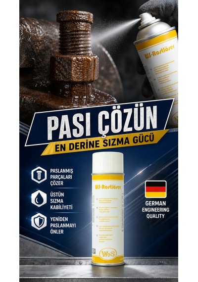 Ws - Pas Sökücü Ve Metal Koruyucu Sprey 400ml 400 Ml