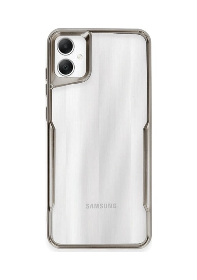 Samsung Galaxy A05 Kılıf Boyi Silikon Kapak - Titan Gri Diğer
