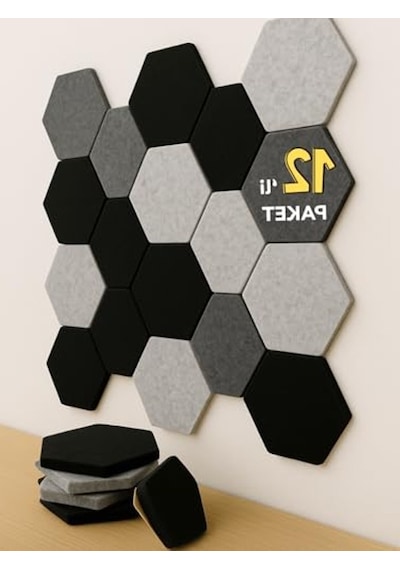 Akustik Panel Keçe, Kendinden Yapışkanlı Duvar Kaplama
