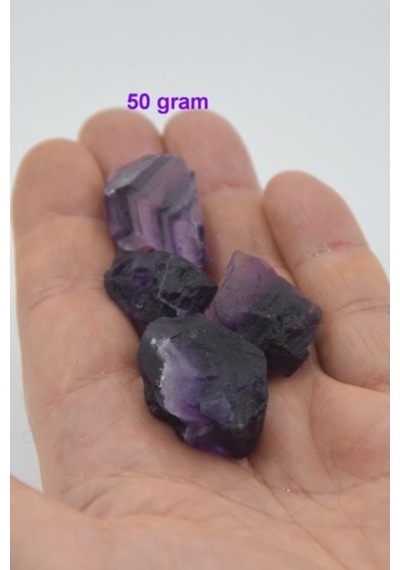 50 Gram Mor Florit Doğal Parçalar 553