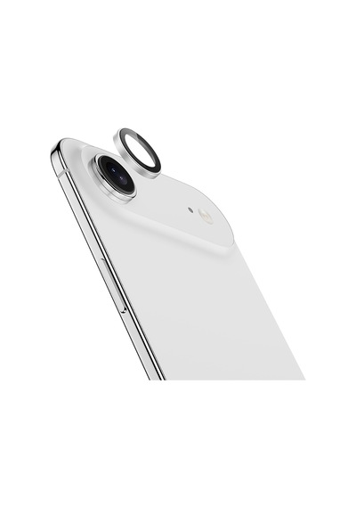 Apple Uyumlu   iPhone 17 Air Benks Dr Safir Kamera Lens Koruyucu Gümüş