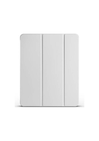 Lexroo İpad Pro 13 2024 Smart Cover Kalem Bölmeli Standlı 1-1 Kılıf - Gri