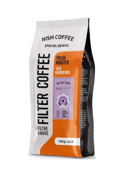 Nish Filtre Kahve Burundi 1 KG